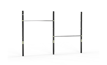 Dubbele duikelrek kopen? | Houten en stalen rekstokken