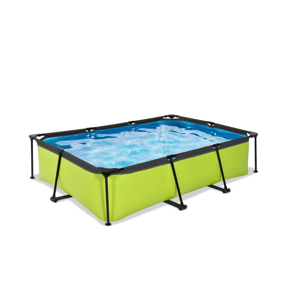 EXIT Lime zwembad 300x200x65cm met filterpomp - groen | EXIT Toys