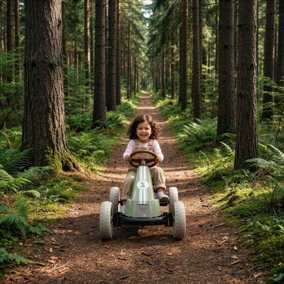 EXIT Foxy skelter voor kinderen groen | trapskelter vanaf 2 jaar