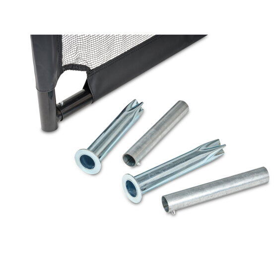 EXIT Finta stalen voetbaldoel 300x200cm - zwart