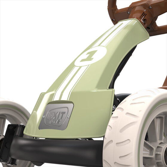 EXIT Foxy skelter met aanhangwagen voor kinderen groen | vanaf 2 jaar