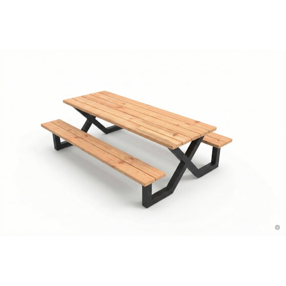 EXIT 6-persoons douglashouten picknicktafel X-200