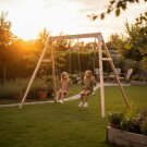 EXIT Silvi dubbele houten schommel