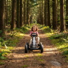 EXIT Foxy skelter met aanhangwagen voor kinderen zwart | vanaf 2 jaar