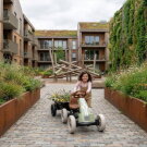 EXIT Foxy skelter aanhangwagen - zwart