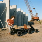 EXIT Foxy skelter aanhangwagen - zwart